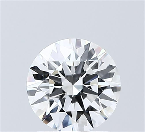 Picture of Lab Grown Diamond 1.50 Carats, Round with Excellent Cut, D Color, VVS2 Clarity and Certified by IGI