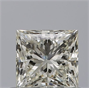 Diamante Natural 0.56 quilates, Princesa , Color I, claridad IF y certificado IGI