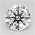 Lab Grown Diamond 3.02 Carats, Round with Ideal Cut, D Color, IF Clarity and Certified by IGI