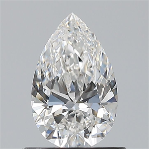 Foto Diamante Natural 0.70 quilates, De pera , Color F, claridad VVS2 y certificado GIA de