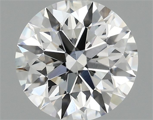 Picture of Lab Grown Diamond 1.06 Carats, Round with Excellent Cut, E Color, VS1 Clarity and Certified by IGI