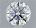 Diamante Natural 0.60 quilates, Redondo , Color H, claridad VS1 y certificado GIA