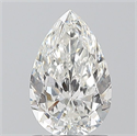 Natural Diamond 1.01 Carats, Pear with  Cut, G Color, SI2 Clarity and Certified by GIA