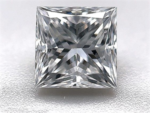 Foto Diamante Natural 2.01 quilates, Princesa , Color F, claridad SI1 y certificado GIA de