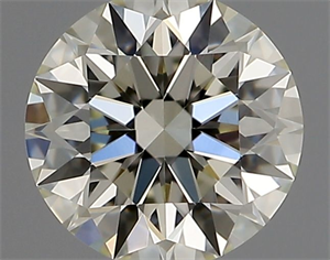 Picture of Natural Diamond 0.47 Carats, Round with Excellent Cut, L Color, VVS2 Clarity and Certified by GIA