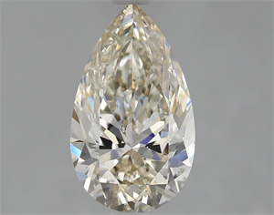 Picture of Natural Diamond 1.54 Carats, Pear with  Cut, K Color, SI2 Clarity and Certified by GIA