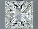 Diamante Natural 3.03 quilates, Princesa , Color I, claridad VVS2 y certificado IGI