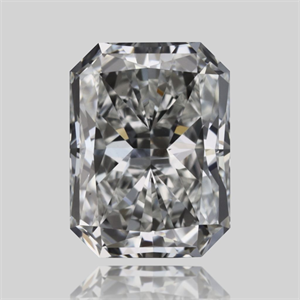 Picture of Natural Diamond 0.57 Carats, Radiant with  Cut, G Color, VVS1 Clarity and Certified by GIA