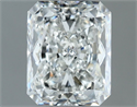 Natural Diamond 1.20 Carats, Radiant with  Cut, H Color, VVS2 Clarity and Certified by GIA