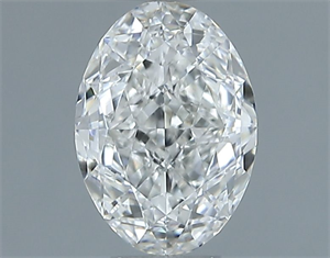 Picture of Natural Diamond 1.10 Carats, Oval with  Cut, G Color, VVS2 Clarity and Certified by IGI