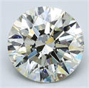 Diamante Natural 2.70 quilates, Redondo , Color L, claridad SI1 y certificado GIA