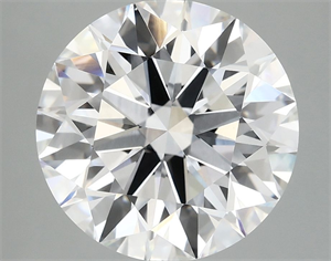 Picture of Lab Grown Diamond 5.05 Carats, Round with Excellent Cut, E Color, VS1 Clarity and Certified by IGI