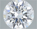 Del inventario de diamantes de laboratorio, 1.01 quilates, Redondo , Color D, claridad VVS2 y certificado IGI