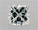 Diamante Natural 1.14 quilates, Princesa , Color H, claridad I1 y certificado GIA