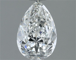 Picture of Natural Diamond 1.31 Carats, Pear with  Cut, F Color, VVS2 Clarity and Certified by IGI