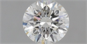Natural Diamond 0.51 Carats, Round with Excellent Cut, F Color, VS1 Clarity and Certified by IGI