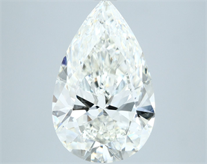 Picture of Natural Diamond 4.01 Carats, Pear with  Cut, J Color, SI1 Clarity and Certified by GIA