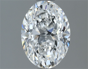 Picture of Natural Diamond 1.20 Carats, Oval with  Cut, D Color, VS1 Clarity and Certified by GIA