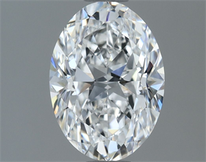 Picture of Natural Diamond 1.20 Carats, Oval with  Cut, D Color, VS1 Clarity and Certified by GIA