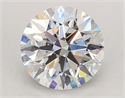 Lab Grown Diamond 3.02 Carats, Round with Ideal Cut, E Color, VVS2 Clarity and Certified by IGI