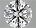 Lab Grown Diamond 5.98 Carats, Round with Ideal Cut, E Color, VS1 Clarity and Certified by IGI