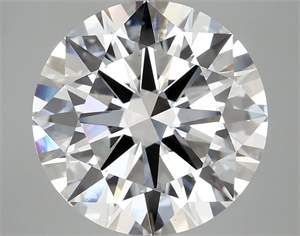 Picture of Lab Grown Diamond 5.98 Carats, Round with Ideal Cut, E Color, VS1 Clarity and Certified by IGI