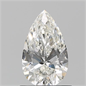 Natural Diamond 0.78 Carats, Pear with  Cut, I Color, VS2 Clarity and Certified by GIA