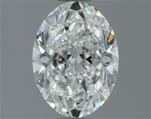 Picture of Natural Diamond 1.31 Carats, Oval with  Cut, H Color, SI1 Clarity and Certified by GIA