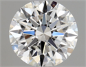 Diamante Natural 0.46 quilates, Redondo , Color F, claridad VS2 y certificado GIA