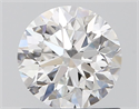 Natural Diamond 0.90 Carats, Round with Very Good Cut, E Color, VS2 Clarity and Certified by GIA