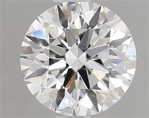 Picture of Lab Grown Diamond 1.04 Carats, Round with Excellent Cut, D Color, VVS2 Clarity and Certified by IGI