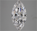 Natural Diamond 3.01 Carats, Marquise with  Cut, D Color, VVS2 Clarity and Certified by GIA
