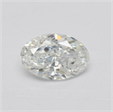 Natural Diamond 1.02 Carats, Oval with  Cut, F Color, VVS2 Clarity and Certified by GIA