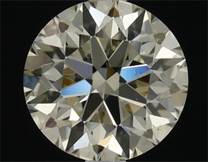 Picture of Natural Diamond 0.80 Carats, Round with Excellent Cut, N Color, SI1 Clarity and Certified by GIA