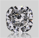 Natural Diamond 0.56 Carats, Cushion with  Cut, D Color, SI1 Clarity and Certified by GIA
