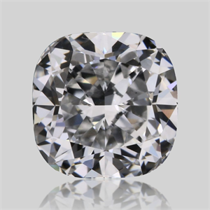 Picture of Natural Diamond 0.56 Carats, Cushion with  Cut, D Color, SI1 Clarity and Certified by GIA