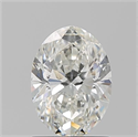 Diamante Natural 1.20 quilates, Ovalado , Color H, claridad SI1 y certificado GIA