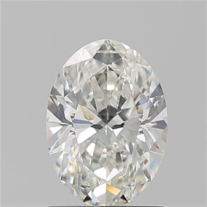 Foto Diamante Natural 1.20 quilates, Ovalado , Color H, claridad SI1 y certificado GIA de