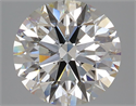 Del inventario de diamantes de laboratorio, 3.84 quilates, Redondo , Color G, claridad VS2 y certificado IGI