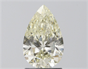 Natural Diamond 1.50 Carats, Pear with  Cut, M Color, SI1 Clarity and Certified by GIA