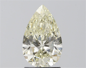 Picture of Natural Diamond 1.50 Carats, Pear with  Cut, M Color, SI1 Clarity and Certified by GIA