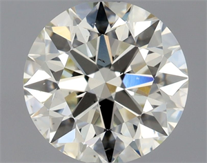 Foto Diamante Natural 0.85 quilates, Redondo , Color L, claridad SI1 y certificado GIA de