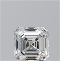 Natural Diamond 1.03 Carats, Asscher with  Cut, G Color, VVS1 Clarity and Certified by GIA