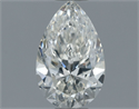 Natural Diamond 0.72 Carats, Pear with  Cut, I Color, VS2 Clarity and Certified by GIA