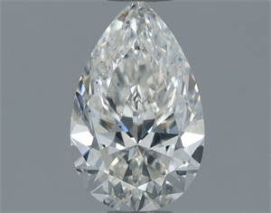 Picture of Natural Diamond 0.72 Carats, Pear with  Cut, I Color, VS2 Clarity and Certified by GIA