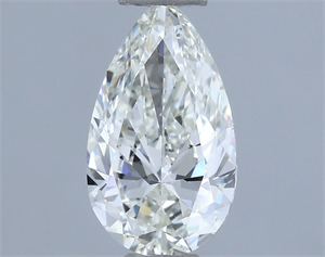 Picture of Natural Diamond 0.70 Carats, Pear with  Cut, H Color, VVS1 Clarity and Certified by IGI