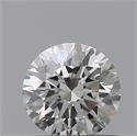 Diamante Natural 0.61 quilates, Redondo , Color H, claridad VVS2 y certificado GIA