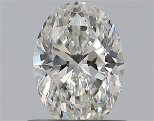 Picture of Natural Diamond 0.72 Carats, Oval with  Cut, H Color, VS2 Clarity and Certified by GIA
