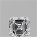 Diamante Natural 0.70 quilates, Asscher , Color D, claridad VS2 y certificado GIA
