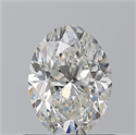 Diamante Natural 0.90 quilates, Ovalado , Color H, claridad SI1 y certificado GIA